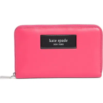 Kate Spade New York Smooth Leather Medium Zip Wallet