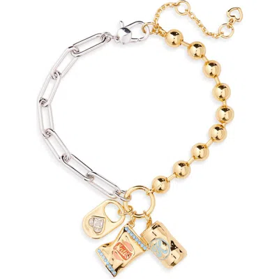 KATE SPADE KATE SPADE NEW YORK SNACK TIME CHARM BRACELET