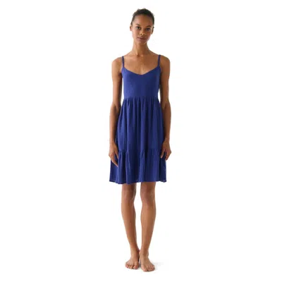 Kate Spade New York Solids Cover Up Mini Dress Swim In Blue