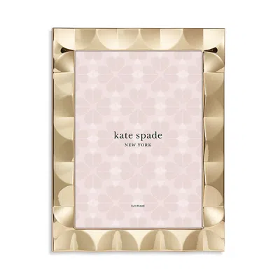 Kate Spade New York South Street Gold Scallop Frame, 8 X 10