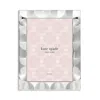 Kate Spade New York South Street Silver Scallop Frame, 8 X 10 In Metallic