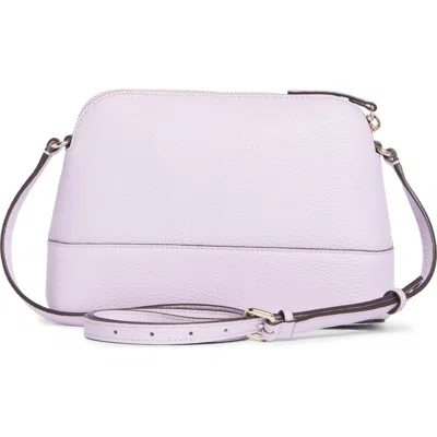 Kate Spade New York Southport Ave Hannah Leather Crossbody Bag In Purple