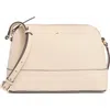 Kate Spade New York Southport Ave Hannah Leather Crossbody Bag In White