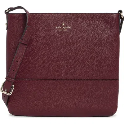 Kate Spade New York Southport Avenue Cora Crossbody Bag In Burgundy