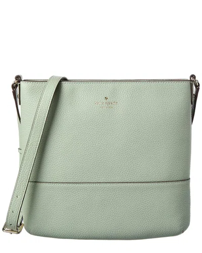 Kate Spade New York Southport Avenue Cora Leather Crossbody In Green
