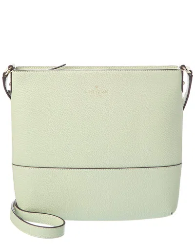 Kate Spade New York Southport Avenue Cora Leather Crossbody In Green