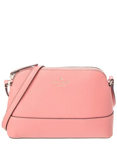 Kate Spade New York Southport Avenue Hanna Leather Crossbody In Pink