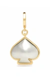 Kate Spade New York One In A Million Spade Charm In Gold