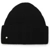 Kate Spade New York Spade Cuff Beanie In Black
