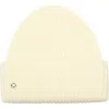 Kate Spade New York Spade Cuff Beanie In Cream