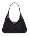 Kate Spade New York Spade Flower Jacquard Shoulder Bag In Black