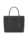 Kate Spade New York Spade Flower Jacquard Tote In Black Multi