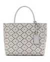 Kate Spade New York Spade Flower Jacquard Tote In Gray Multi