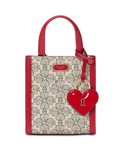 KATE SPADE KATE SPADE NEW YORK SPADE FLOWER MANHATTAN MINI TOTE