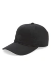 Kate Spade New York Spade Logo Embroidered Baseball Cap In Black