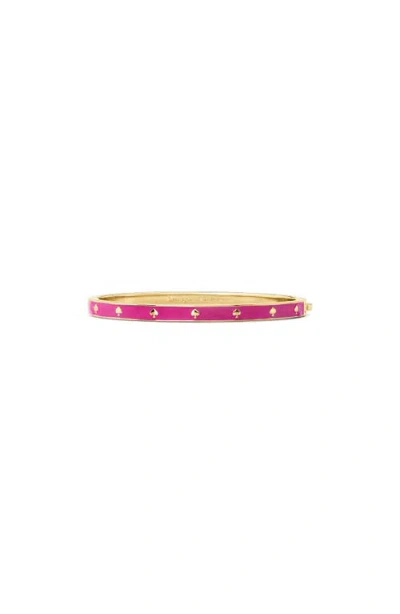 Kate Spade New York Spot The Spade Enamel Bangle Bracelet In Multi