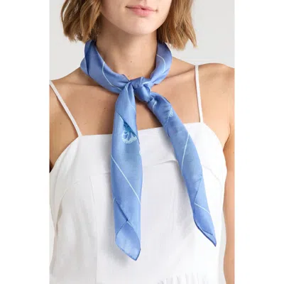 Kate Spade New York Spring Flight Silk Square Scarf In Multi