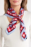 Kate Spade New York Springtime Silk Square Scarf