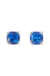 Kate Spade New York Square Cubic Zirconia Stud Earrings In Blue