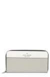 Kate Spade New York Staci Continental Wallet In Gray