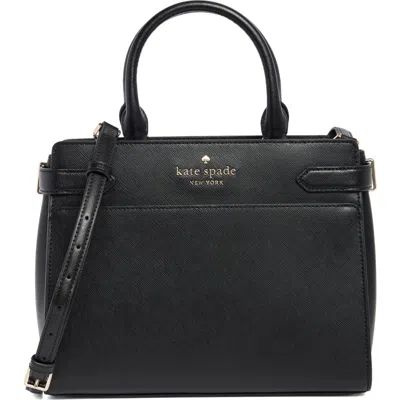 KATE SPADE KATE SPADE NEW YORK STACI MEDIUM LEATHER SATCHEL
