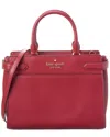 Kate Spade New York Staci Medium Leather Satchel In Red