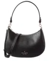 Kate Spade New York Staci Saffiano Leather Crossbody In Black