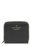 Kate Spade New York Staci Saffiano Leather Wallet In Black