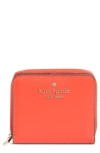 Kate Spade New York Staci Saffiano Leather Wallet In Red