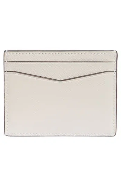 Kate Spade New York Staci Small Slim Card Case In Warm Cement