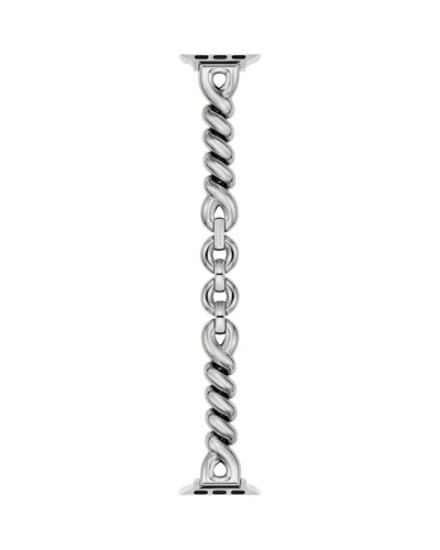 Kate Spade New York Twist 16mm Stainless Steel Apple Watch® Watchband In Silver