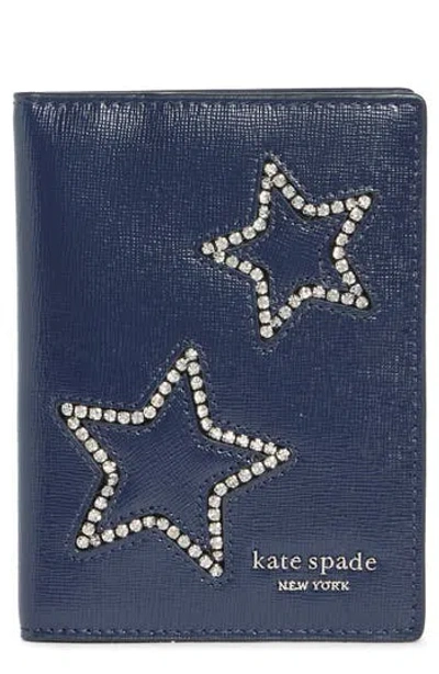 Kate Spade New York Starlight Patent Bifold In Multi