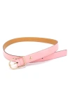 KATE SPADE KATE SPADE NEW YORK STITCHED FEATHER EDGE BELT