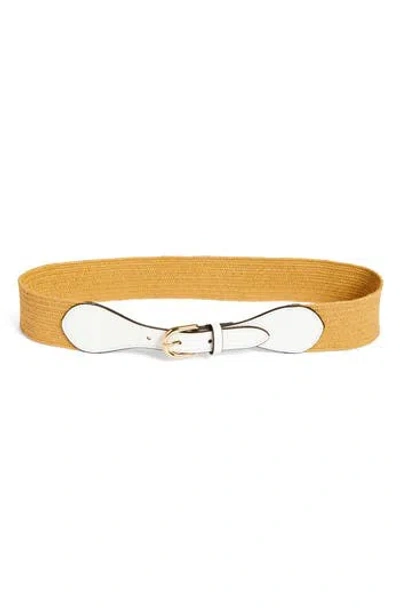 Kate Spade New York Straw Stretch Belt