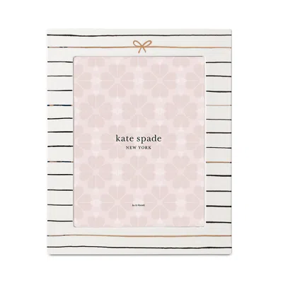 Kate Spade New York Striped Frame, 8 X 10 In Neutral