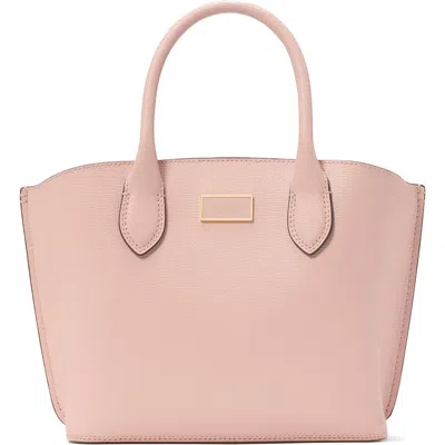 Kate Spade New York Suite Crossgrain Leather Crossbody Bag In Pink