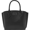 Kate Spade New York Suite Crossgrain Leather Crossbody Bag In Black