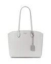 Kate Spade New York Suite Leather Tote In Stone Path