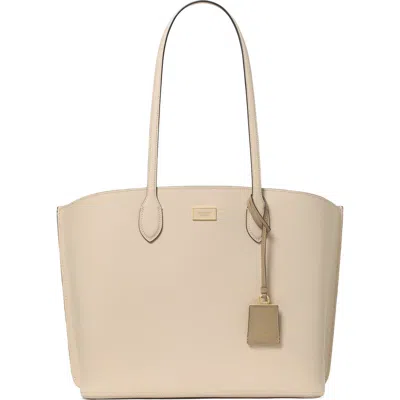Kate Spade New York Suite Large Leather Tote In Milk Glass Multi