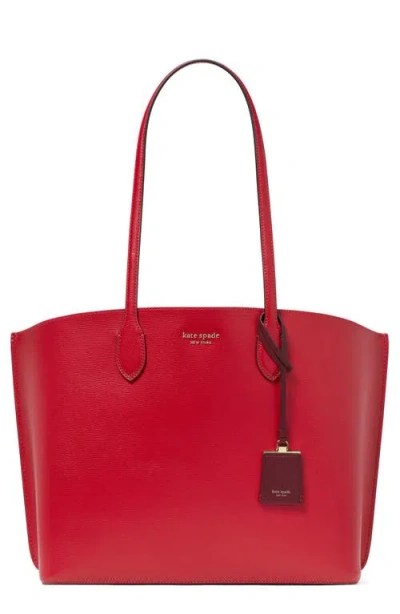 Kate Spade New York Suite Leather Tote In Chery Rogue Multi