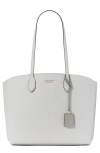 Kate Spade New York Suite Leather Tote In Stone Path Multi