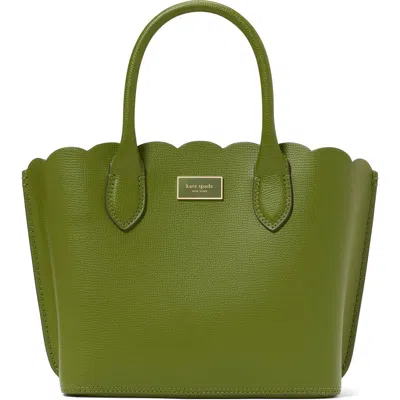 Kate Spade New York Suite Scallop Crossgrain Leather Crossbody Bag