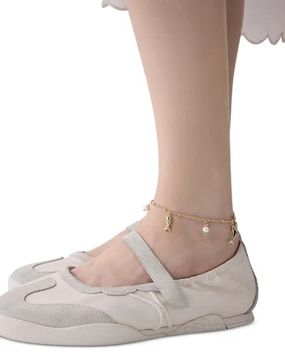 Kate Spade New York Summer Daze Charm Ankle Bracelet In Gold