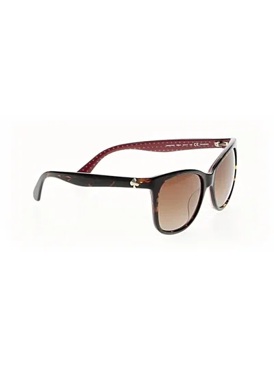 Pre-owned Kate Spade New York Sunglasses In Brown