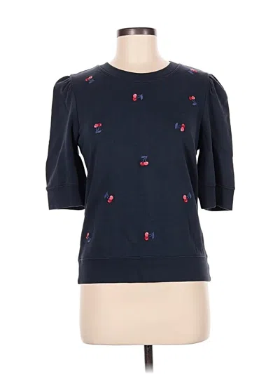 Pre-owned Kate Spade New York Sweatshirt In Blue