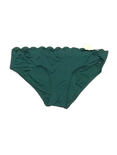 Pre-owned Kate Spade New York Swimsuit Bottoms In Green