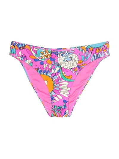Pre-owned Kate Spade New York Swimsuit Bottoms In Pink