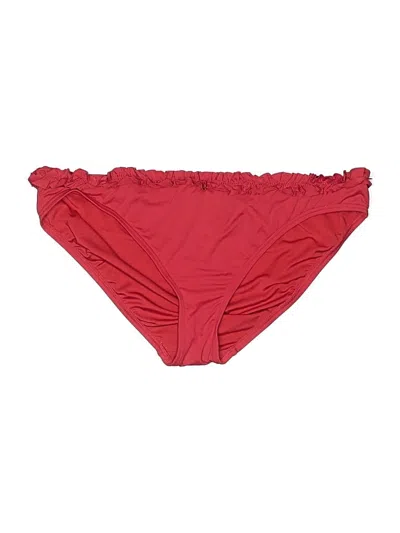 Pre-owned Kate Spade New York Swimsuit Bottoms In Red