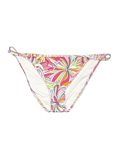 Pre-owned Kate Spade New York Swimsuit Bottoms In White