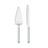 Kate Spade New York Take The Cake Knife And Server In Silverplate/enamel